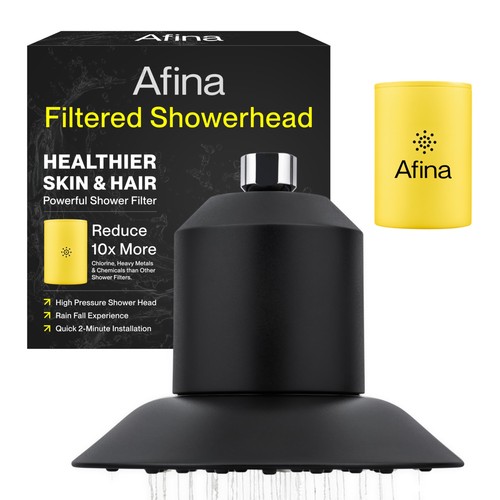 Filtered shower head - shower, water