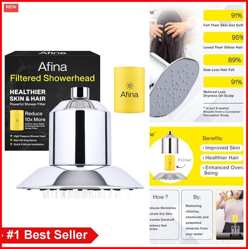 Filtered shower head - shower, kdf-55