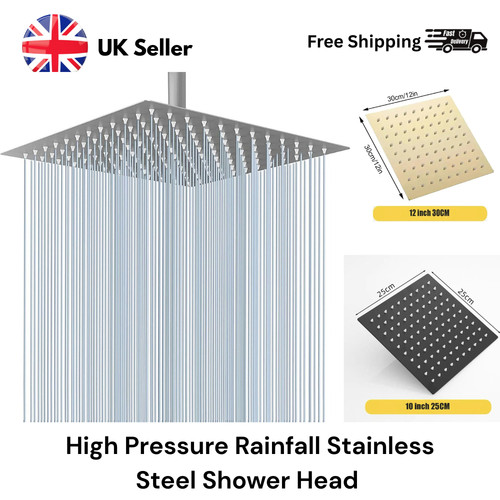 High pressure rainfall shower - pressure,
