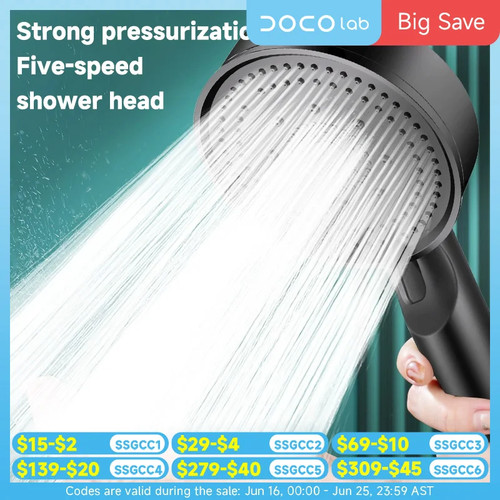Mode pressure boost - boost, shower