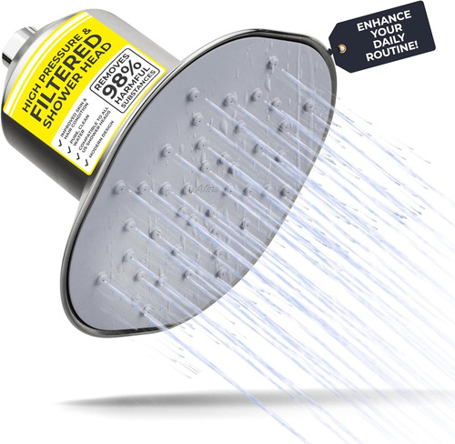 High pressure filtered shower - pressure,