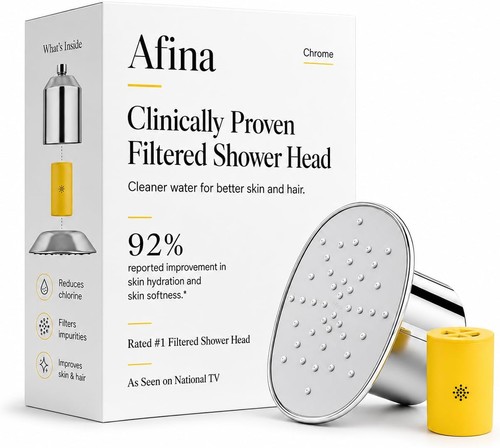 Afina filtered shower head - afina,